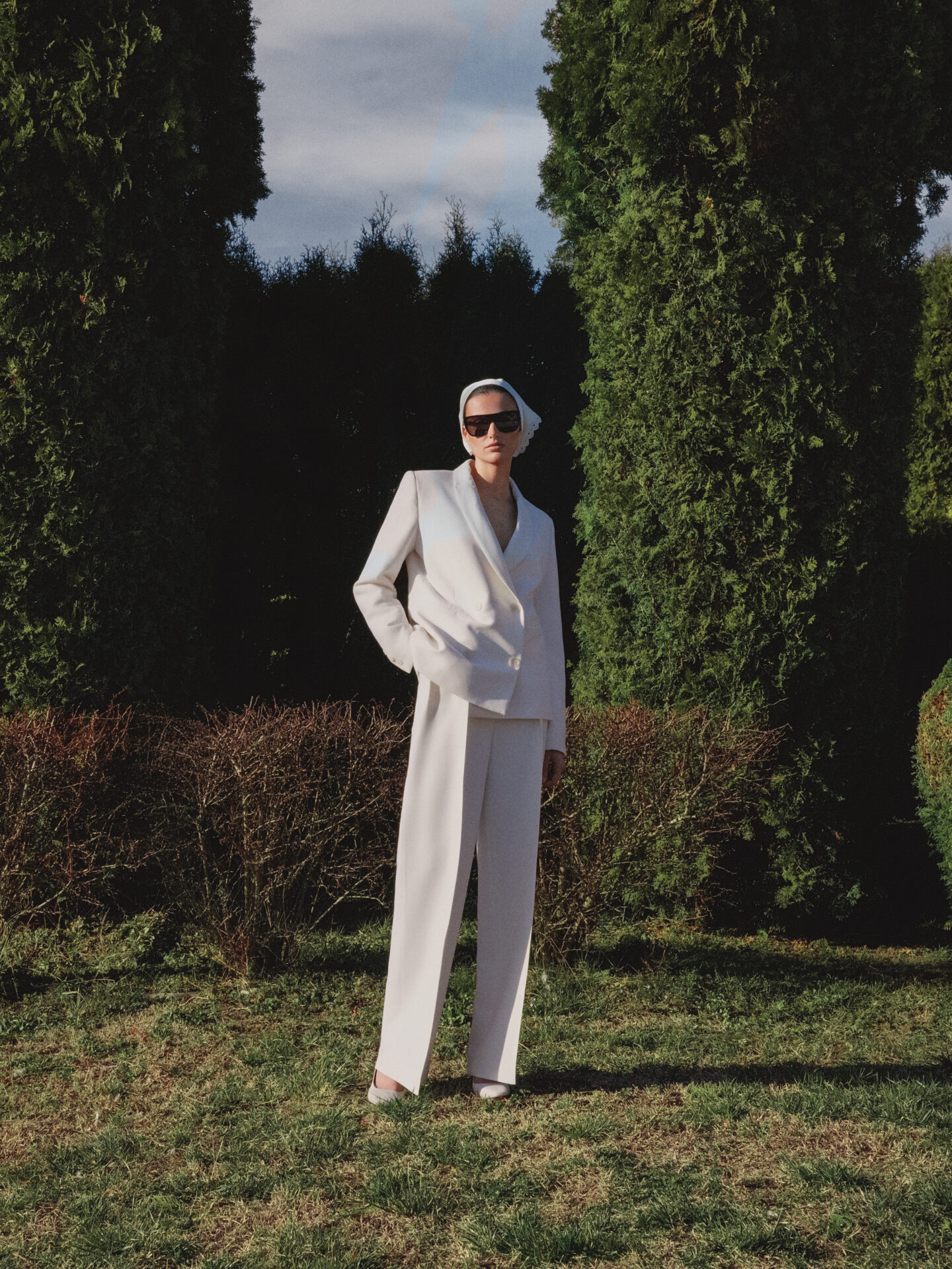 Bianca White Suit