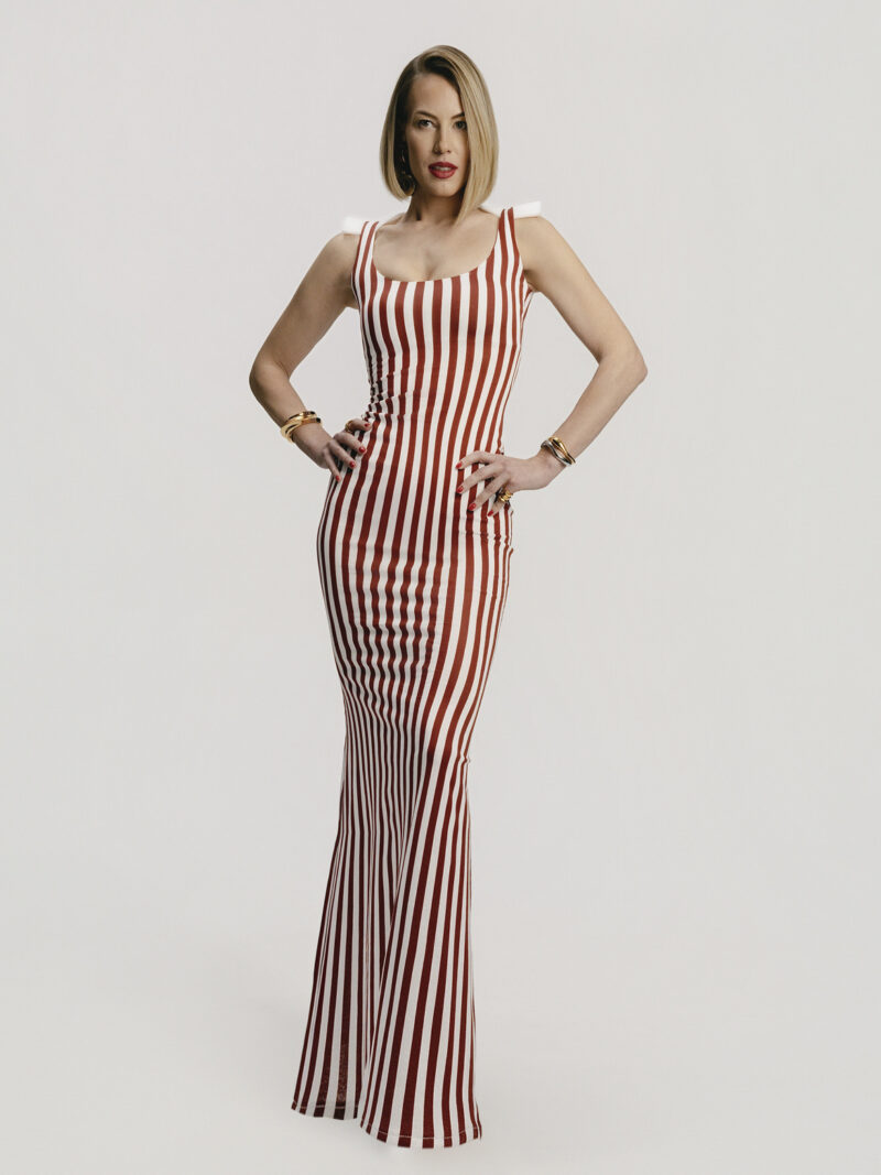 SPELL DRESS STRIPED